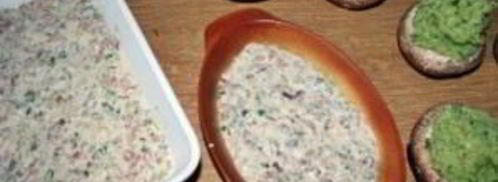 фаршированные шампиньоны в сметане. Шаг 11