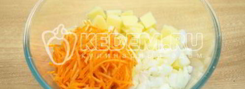 горшочки с грибами в духовке. Шаг 3