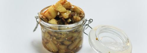 грибы из баклажанов. Шаг 4