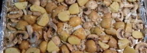 грибы с картошкой. Шаг 4