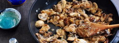 грибы в сметанном соусе. Шаг 8