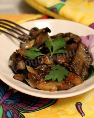 Подосиновики жареные