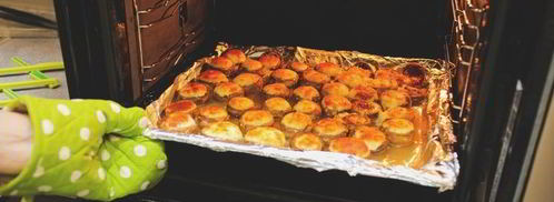 шампиньоны, фаршированные сыром. Шаг 5