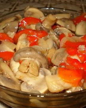 Шампиньоны по-корейски