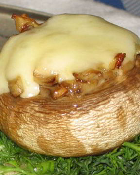 Шампиньоны с сыром