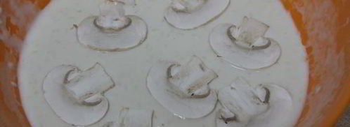 шампиньоны в хрустящем кляре. Шаг 5