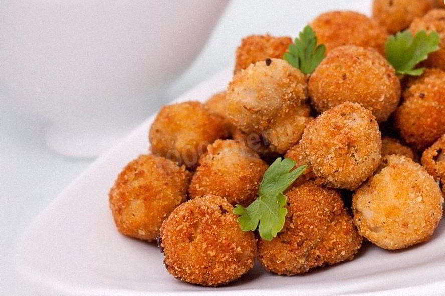 Рецепт шампиньонов в кляре