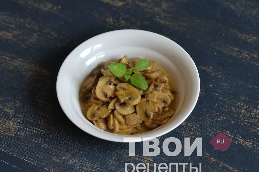 Рецепт шампиньонов, запеченных с тимьяном и пармезаном