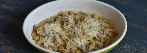 шампиньоны, запеченные с тимьяном и пармезаном. Шаг 12