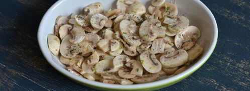 шампиньоны, запеченные с тимьяном и пармезаном. Шаг 9