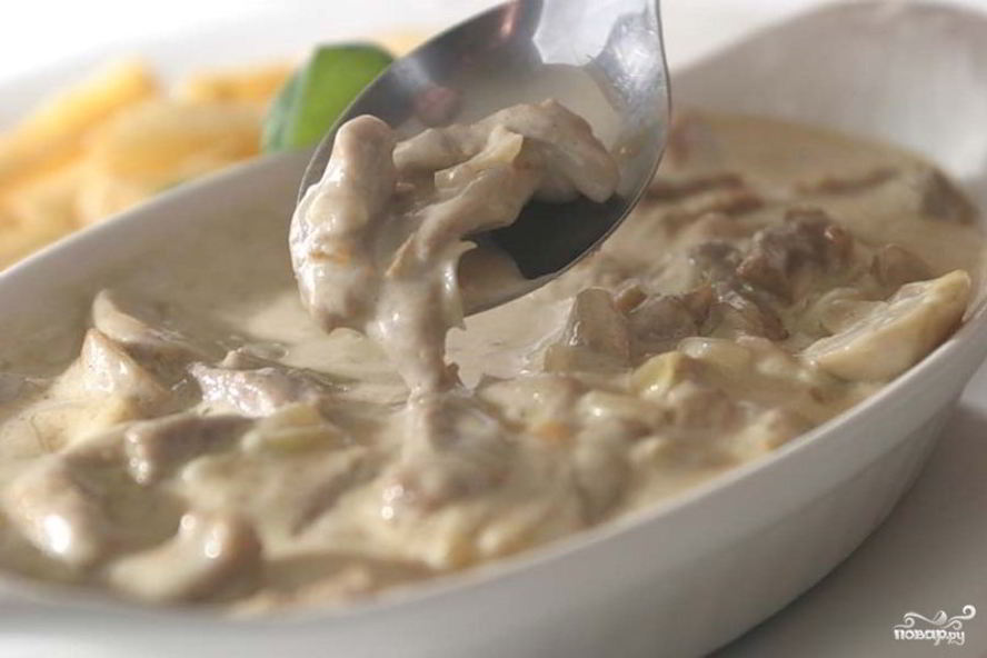 Рецепт тушеных сморчков