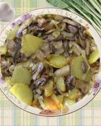 Волнушки жареные с картофелем