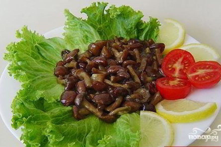 Рецепт замороженных жареных грибов