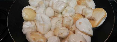 жареные грибы дождевики. Шаг 7