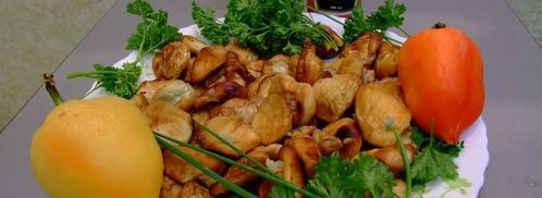 жареные грибы дождевики. Шаг 11