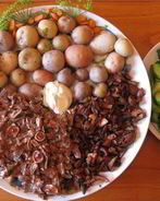 Жареные грибы рыжики