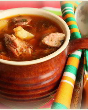 Бограч — венгерский гуляш по-закарпатски