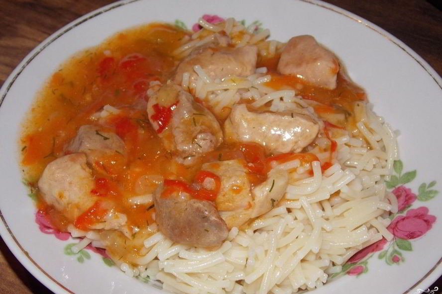 Рецепт гуляша без муки