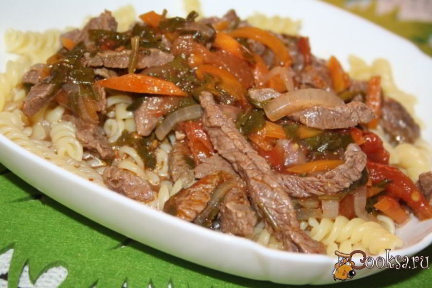 Рецепт гуляша из говядины с кинзой