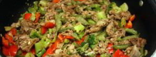 гуляш из говядины с овощами. Шаг 4