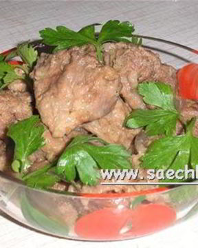 Гуляш из говядины