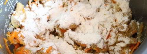 гуляш из индейки в мультиварке. Шаг 12