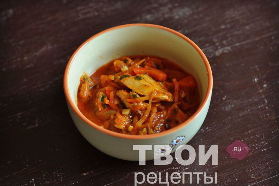 Рецепт гуляша из курицы