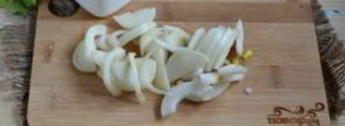 гуляш из печени со сметаной. Шаг 4