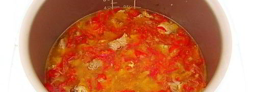 гуляш из свинины по-мадьярски в мультиварке. Шаг 16