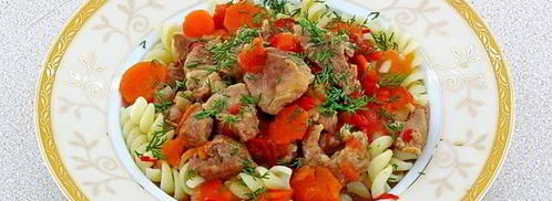 гуляш из свинины по-мадьярски в мультиварке. Шаг 17