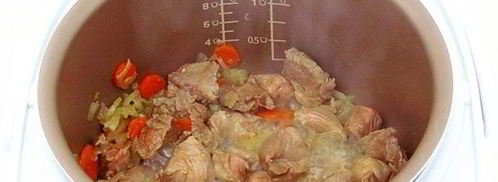 гуляш из свинины по-мадьярски в мультиварке. Шаг 11