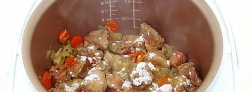 гуляш из свинины по-мадьярски в мультиварке. Шаг 12