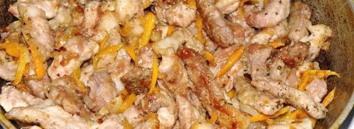 гуляш из свинины с красным вином. Шаг 7