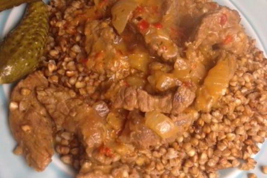 Рецепт гуляша из свинины с овощами