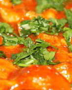 Гуляш из свинины с подливкой