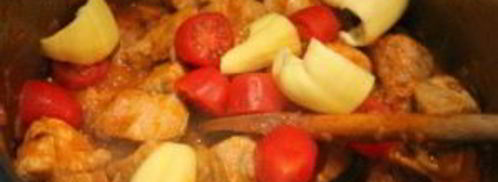 гуляш классический из свинины. Шаг 7