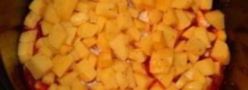 гуляш с картошкой в мультиварке. Шаг 5