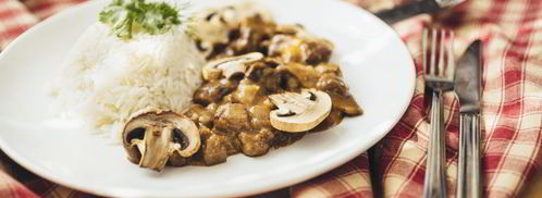 гуляш с лесными грибами. Шаг 11