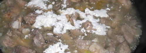 гуляш со стручковой фасолью по-гречески. Шаг 6