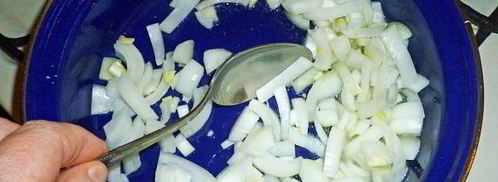 свиной гуляш с китайской редькой. Шаг 7