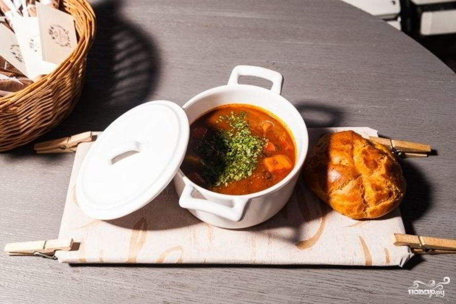 Рецепт венгерского супа-гуляша из говядины