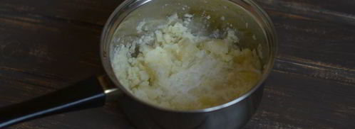 картофельное пюре с чесноком и базиликом. Шаг 6