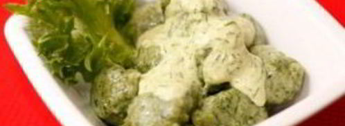 картофельные клецки со шпинатом. Шаг 6