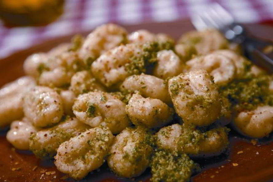 Рецепт картофельных ньокков с песто