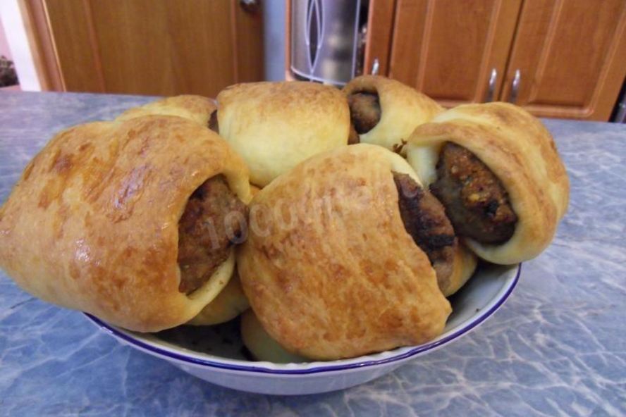 Рецепт булки с котлетой ностальгия