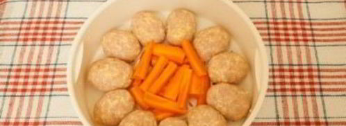 детские котлеты из индейки. Шаг 4