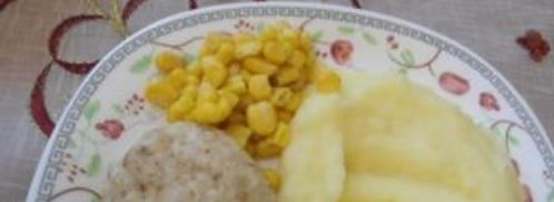 духовые куриные котлетки сюрприз с двумя начинками. Шаг 6