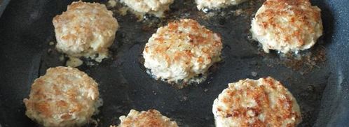 индюшиные котлеты с кус-кусом. Шаг 6