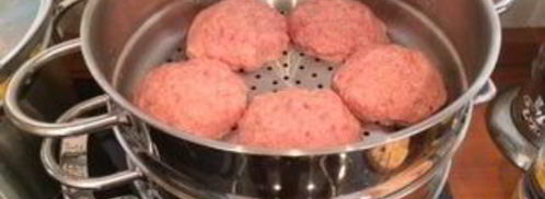 котлеты из фарша на пару. Шаг 7