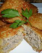 Котлетки под шубкой